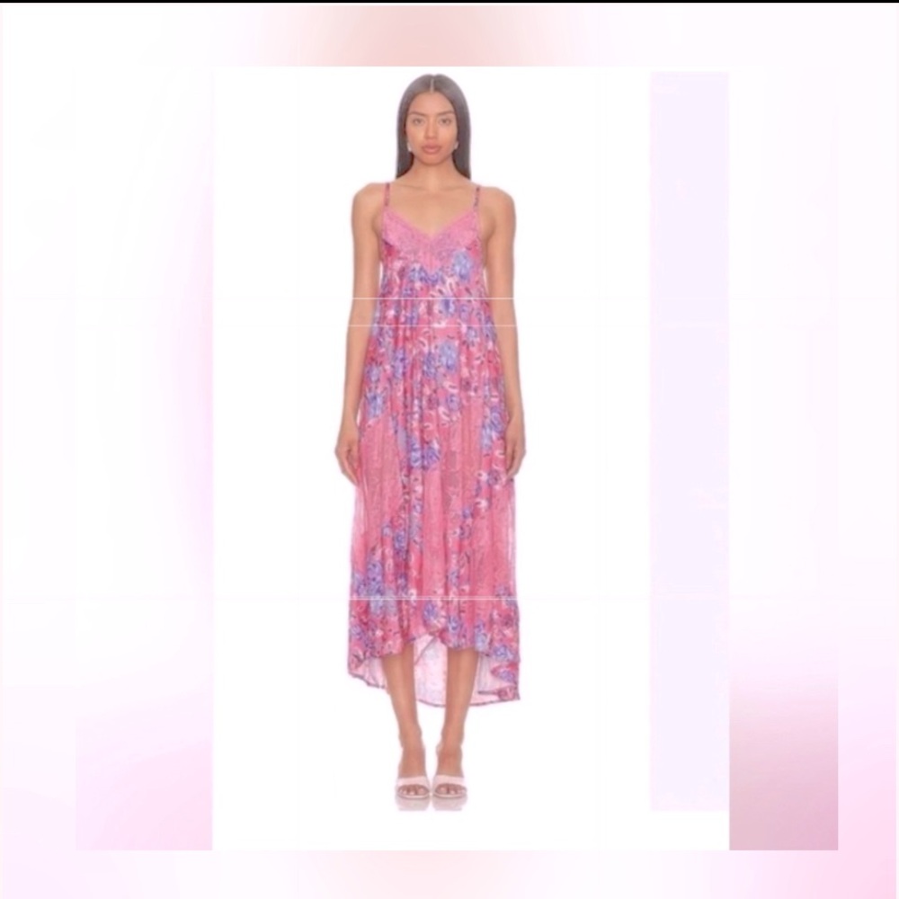 📣[POSHFEST '26] NWT IntimatelyFP PinkFloralLace Slip Adjustable XS🥂 (DO NOT BUY) - Picture 8 of 8